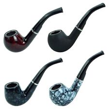 Durable Wooden Wood Sense Smoking Pipe Tobacco Cigarettes Cigar Resin Pipes Gift picture