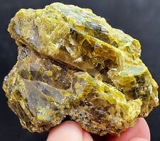 397 Carats Yellow Epidote Crystal From Skardu Pakistan picture
