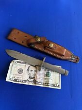 Vintage Robert Parrish Survival Knife ~ RARE  picture