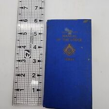Lightfoot’s Manual Of The Lodge Texas 1934 Pocket Version Good condition picture