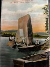 STANDING STONE ROCK PA - ON LINE LEHIGH VALLEY RAILROAD - 1907-1915 ERA POSTCARD picture