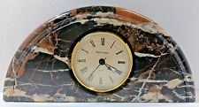 Vintage Art Deco Marble Designs Taiwan Movement Quartz Clock Solid Marble 9