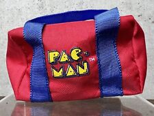 VTG 1980 Pac-man Res MINI Nylon Duffle Bag Keychain/Keyring PACMAN picture