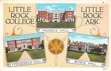 Little Rock Arkansas Little Rock College Multi-View Postcard picture