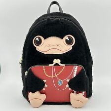 Loungefly Niffler Harry Potter Fantastic Beasts Plush Cosplay Mini Backpack picture