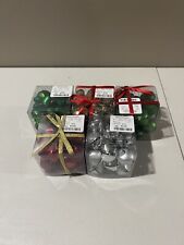 Home Goods Christmas Bells. Green, White, Red, Gold, Five Packs picture