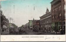 Vintage INDEPENDENCE, Kansas Postcard 