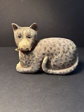 Grey Cat Figurine Vann Creations RSVP Presented By Blue Sky Folk Art Vintage picture
