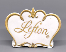 Vintage Lefton Crown Porcelain Bisque Store Display 3.5
