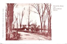 Milton Massachusetts Brush Hill Road and Paul's Bridge Undivided Postcard picture
