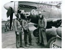 Clayton Kelly Gross- Signed Photograph (WWII Ace Pilot) picture