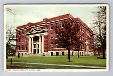 Little Rock AR-Arkansas, High School Building, Antique Vintage c1912 Postcard picture