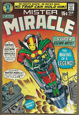 🔥MISTER MIRACLE #1*APR 1971 DC COMICS*KEY 1ST APPEARANCE*JACK KIRBY*VF/F*BRONZE picture