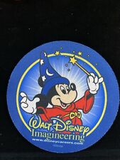 Rare Vintage Walt Disney imagineering Drink Coaster W/ Sorcerer Mickey picture