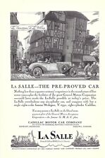 1927 Cadillac Motor Company LaSalle Vintage Print Ad Automobile Ephemera picture