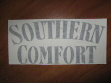 SOUTHERN COMFORT - VINYL STICKER - IN BLACK - NEW picture
