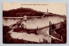 Postcard Eden Park Reservoir Cincinnati Ohio, Antique F13 picture