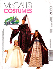 McCall's Pattern 8937 Misses Medieval Costumes 31.5