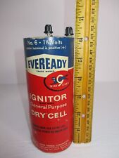 Vintage Eveready Ignitor General Purpose Dry Cell Battery No. 6  -  Display Only picture