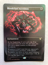 MTG Magic Commander Legends Bloodchief Ascension English FOIL Card picture