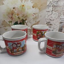 4 1998 Campbell's Soup Mugs Cups Bowls Spring/Summer & Fall/Winter Design 10oz picture