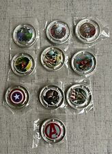 Marvel Hubsnaps Lot of 10 (2015 NECA) Avengers Guardians SHIELD picture