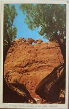 National & State Parks~Kissing Cames Garden of the Gods CO~Vintage Postcard 1971 picture