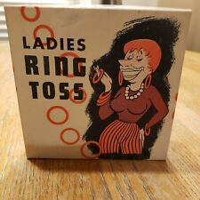 Vintage 60s Or 70s trick/gag/ joke: LADIES RING TOSS ADULT GIFT. picture