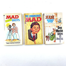 The Endangered Mad #65, Mad’s Maddest Artist, Mad Cheap Shots Lot of 3 Books picture