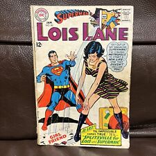 Superman's Girlfriend Lois Lane Number 80 1967 Splitsville For Lois And Superman picture