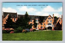 South Bend IN-Indiana, Lyons Hall Notre Dame University, Vintage Postcard picture