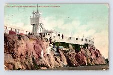 Postcard California San Francisco CA Sutro Heights Parapet 1908 Posted Divided picture