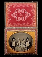 OUTSTANDING & RARE 1/4 PLATE AMBROTYPE - 
