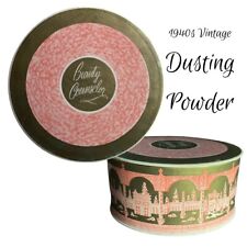 Vintage 1940s Beauty Counselor Dusting Powder With Puff Never Used picture