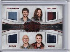 Eli Young Band 2014 Panini Country Musician QUAD Materials MQ-EYB, 64/99 picture