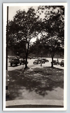 Original Old Outdoor Vintage Antique Photo Picture Cars Trucks Mexico B&W 1930's picture