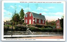 Postcard Nathan Hale School, New London CT 1931 J185 picture