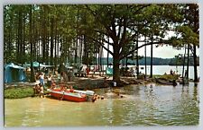 Alexander City, Alabama - Beautiful Lake Martin - Wind Creek - Vintage Postcard picture