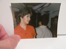1985 VINTAGE FOUND PHOTOGRAPH COLOR ORIGINAL ART PHOTO SHORT HAIR GIRL MISS BETH picture