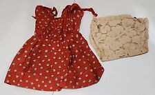 antique 1940s doll dress & panties hand made RARE picture