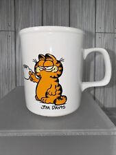 Vintage Garfield Coffee Mug 1981 Here’s To You Ceramic Mug Enesco 10oz picture