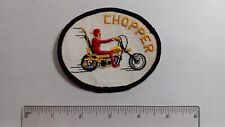 Vintage Sew-On Patch Chopper 1970s picture