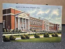 Bassick Jr. High School Bridgeport, Connecticut Postcard. ￼ picture