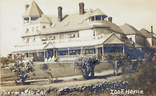 RPPC I.O.O.F. HOME THERMALITO CALIFORNIA 1907-13 DB PHOTO POSTCARD UNPOSTED picture