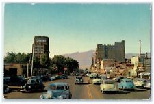 1956 Washington Boulevard Looking North Ben Lomond Ogden Utah UT Cars Postcard picture