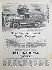 1927 International Harvester Company Trucks Broadway Cleaners Truck Original Ad picture