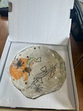 Lenox Occasions Jack-O-Lantern Witch 11” Low Halloween Serving Display Plate Box picture
