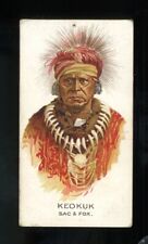 1888 N2 Allen & Ginter American Indian Chiefs Keokuk VERY GOOD *BB-1035* picture