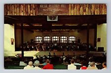 Interlochen MI-Michigan, Kresge Music Camp Assembly Hall, Vintage c1968 Postcard picture