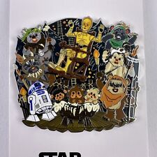 Star Wars Supporting Cast Return of The Jedi C-3PO Ewoks R2-D2 Disney Pin picture